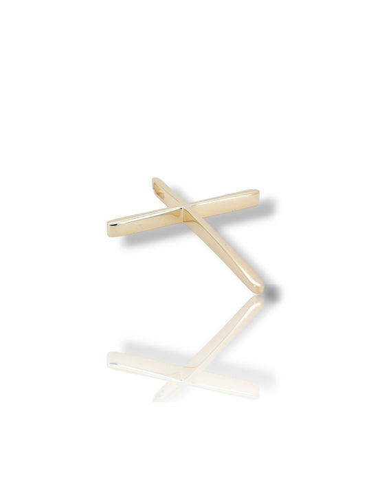 Mentzos Gold Cross 14K