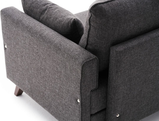 Sestria Armchair Gray 82x81x85cm