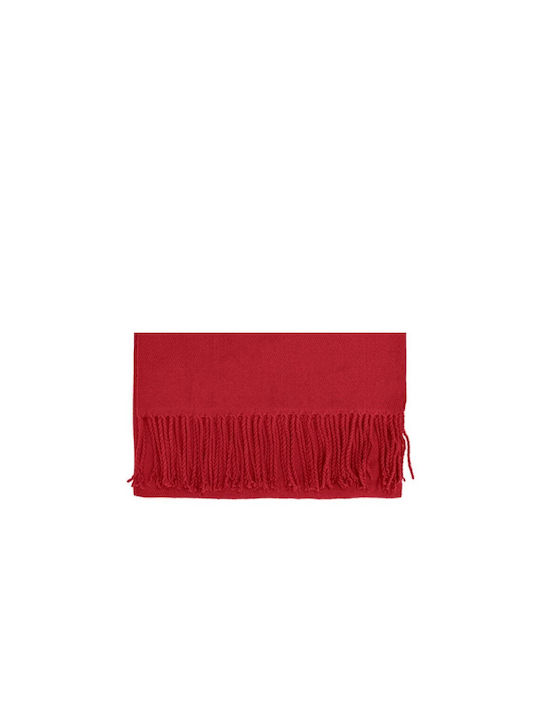 Stamion Women's Wool Scarf Red