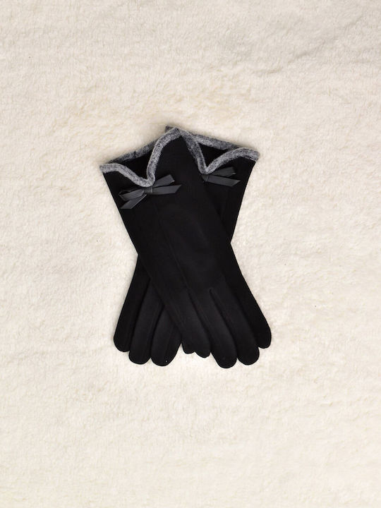 Potre Schwarz Vlies Handschuhe