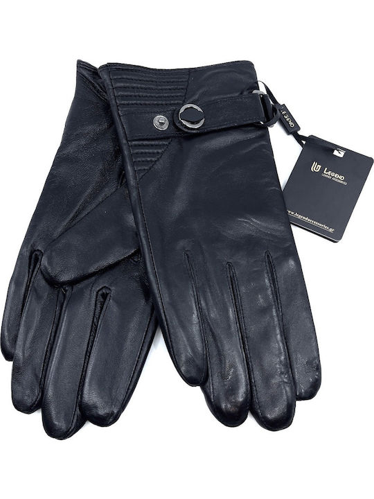 Men's Leather Touch Gloves Black