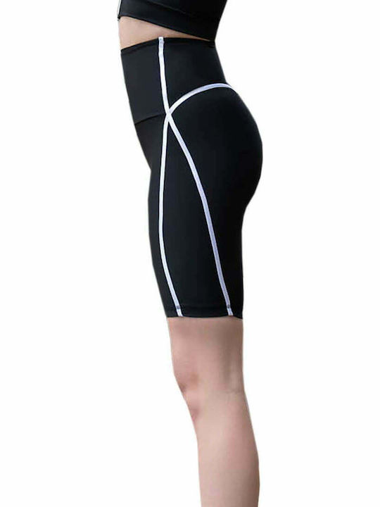 Women's Bike Firming High Waist & Push Up Leggings Black