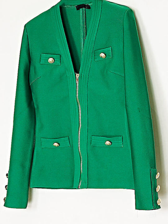 Cuca Blazer pentru femei Sacou Verde