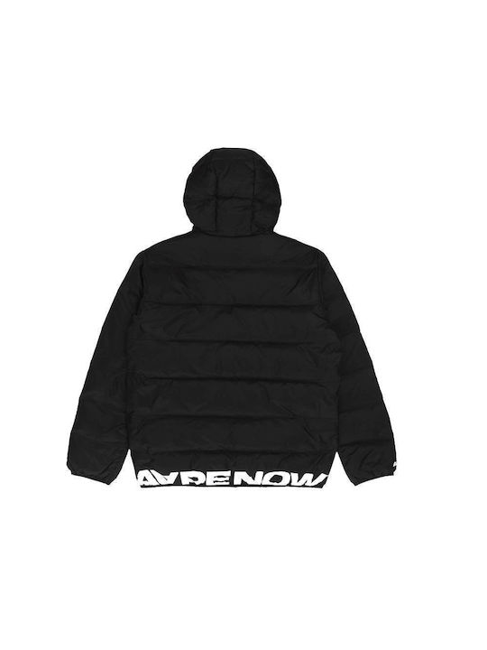 Aape By A Bathing Ape® Men's Winter Jacket Black