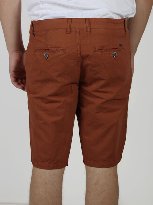 Herrenshorts Chino Orange