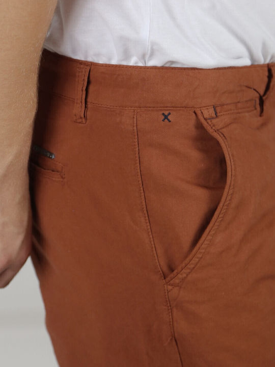 Herrenshorts Chino Orange