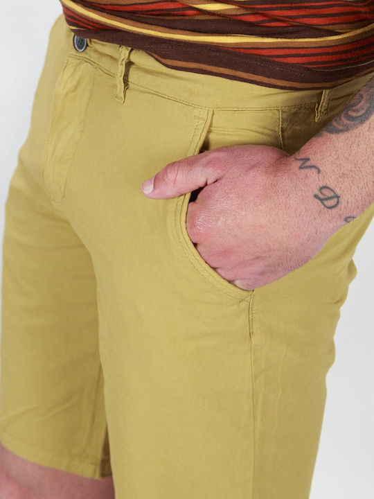 Herrenshorts Chino Gelb