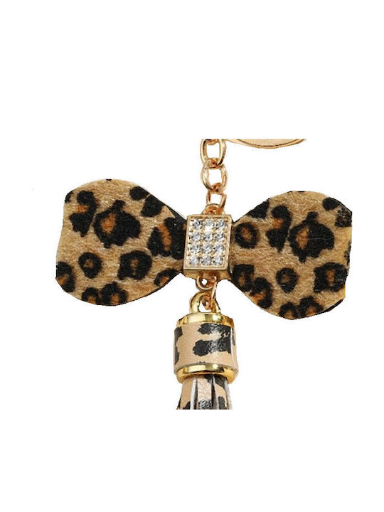 Tatu Moyo Handmade Gold Keychain