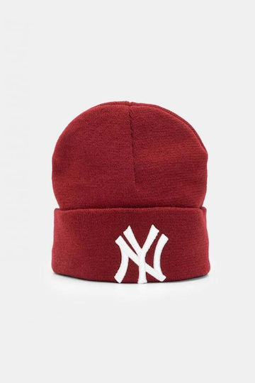Beanie Unisex Căciulă Tricotat în culoarea Burgundy