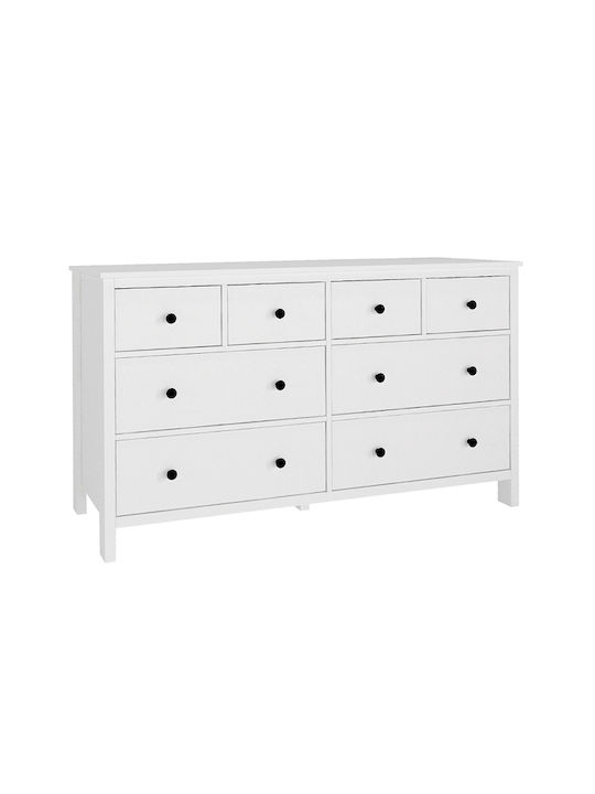 Sideboard Sabina Holz mit Schubladen GP042-0223 1 Weiß 160x50x96cm