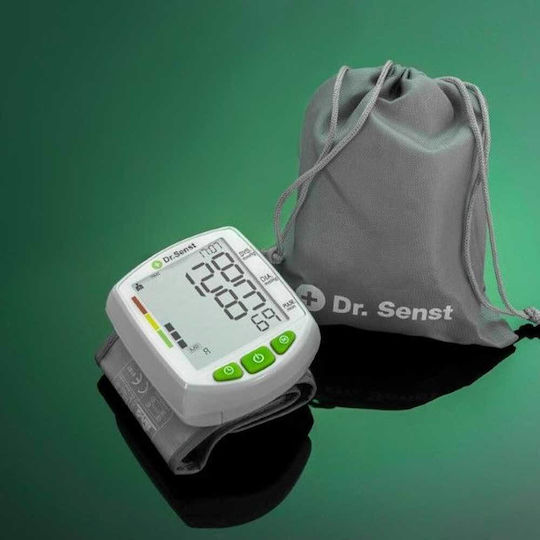 Dr. Senst Electronical Blood Pressure Monitor Wrist with Arrhythmia Detection 15.009.0004