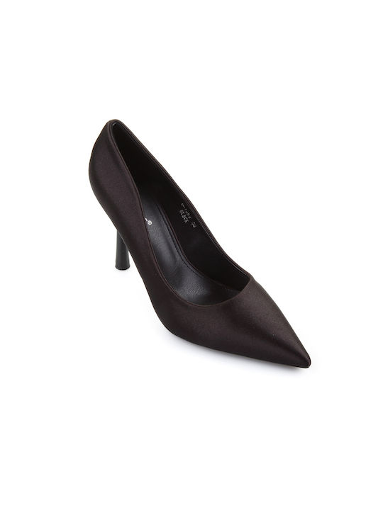 Fshoes Pointed Toe Black Heels