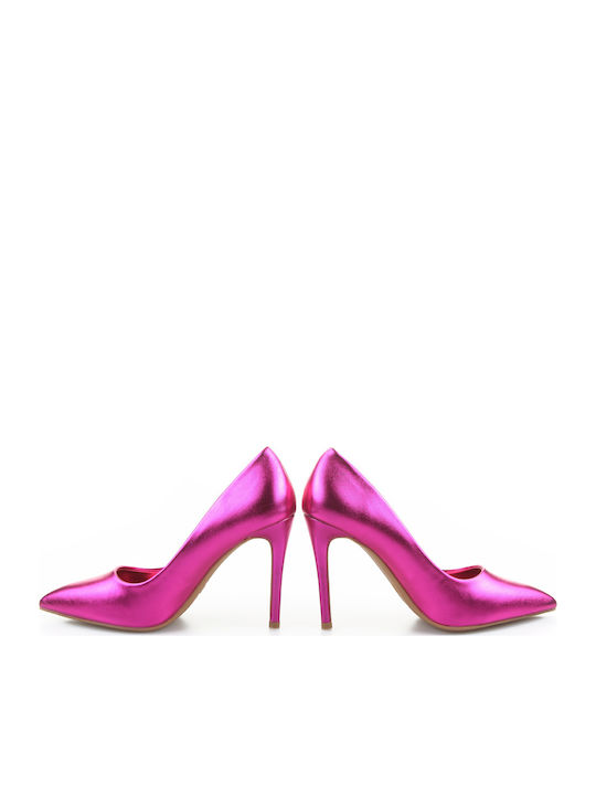 Pumps mit Stiletto-Absatz Fuchsie