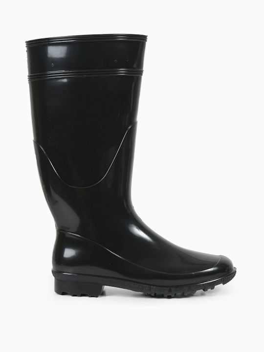 Women's Short Wellies Black