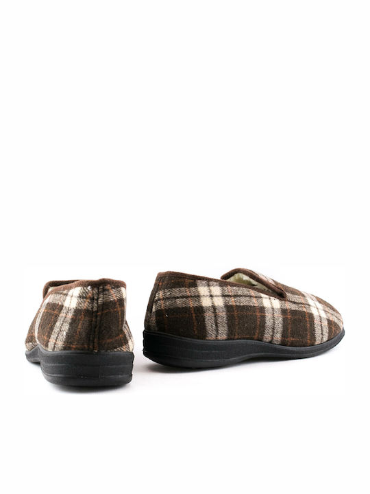 Men's Printed Heel Enclosed Slippers