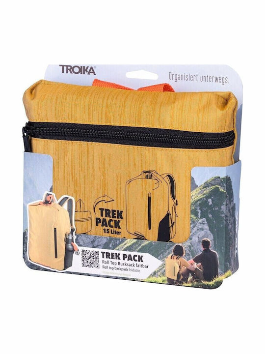 Troika Backpack Κίτρινο