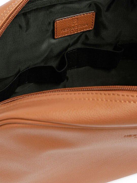 Toiletry Bag in Tabac Brown color