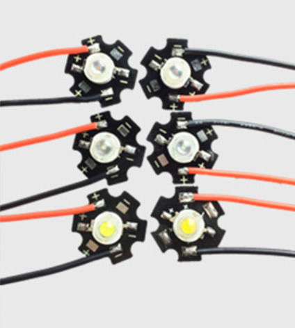 Haitronic LED 3W Μπλε 1τμχ HS0714-BLUE