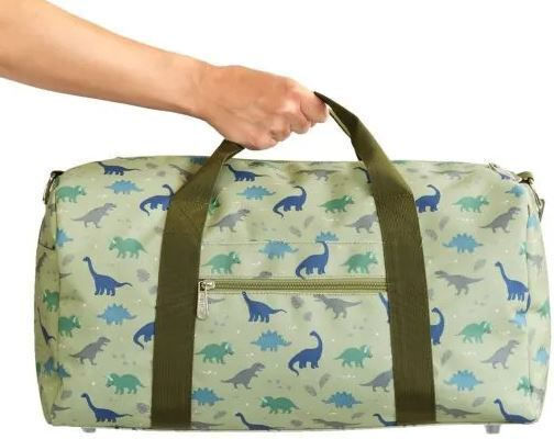 A Little Lovely Company Sack Voyage 26lt Silver Fabric L46xW22.5xH25cm