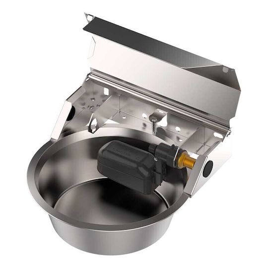 Copele Automatic Stainless Steel Bowl Water for Dog 4lt in Silver Color