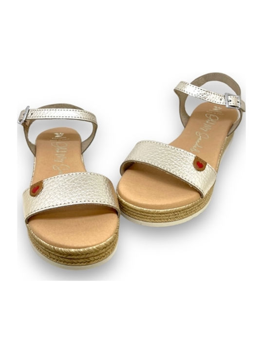 Kinder Sandalen Gold