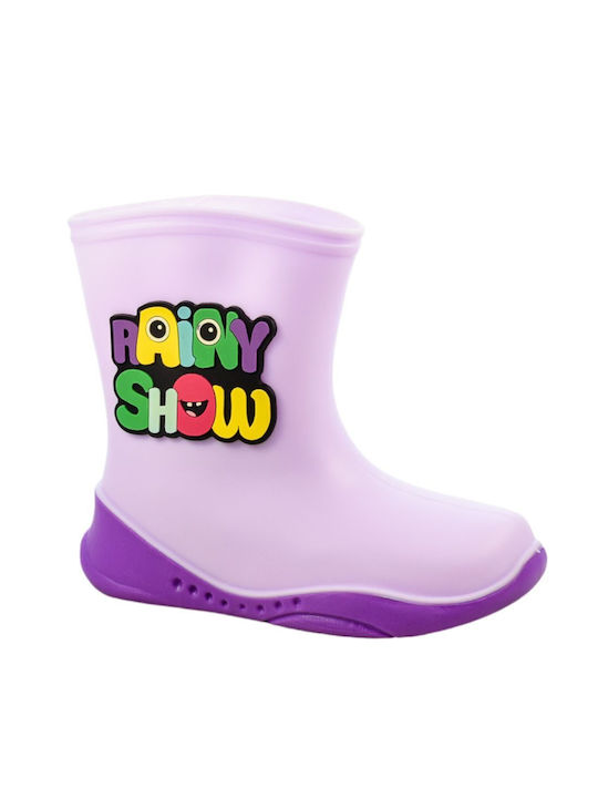 Yfantidis Kids Wellies Purple