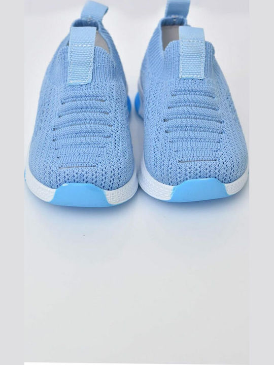 Kinder Sneakers Slip-on Hellblau