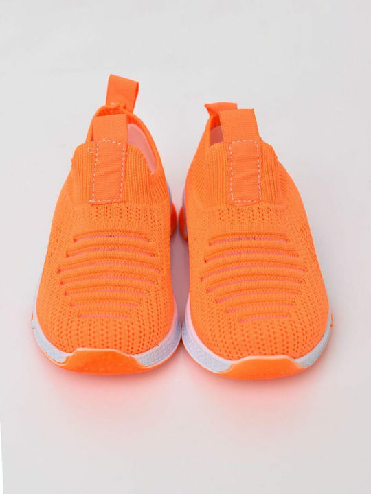Детски маратонки Low Slip-on Оранжев