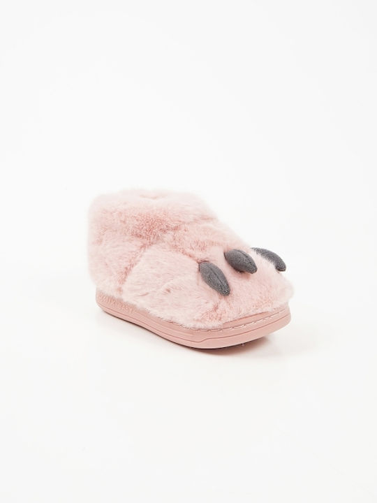 Piazza Shoes Girls Closed-Toe Slippers Pink