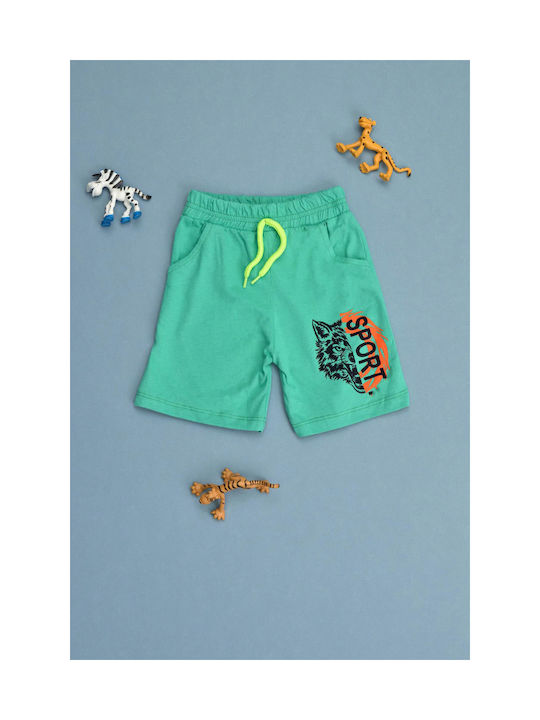 Potre Kids Shorts/Bermuda Fabric Turquoise