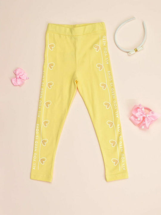 Potre Kids Long Legging Yellow