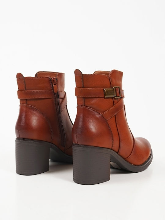 Piazza Shoes Women's Ankle Boots Tabac Brown