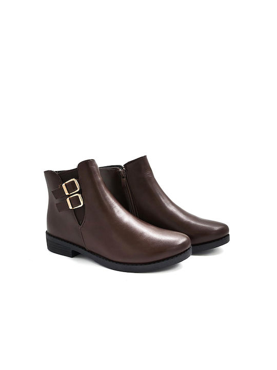 Plato Women's Ankle Boots Brown