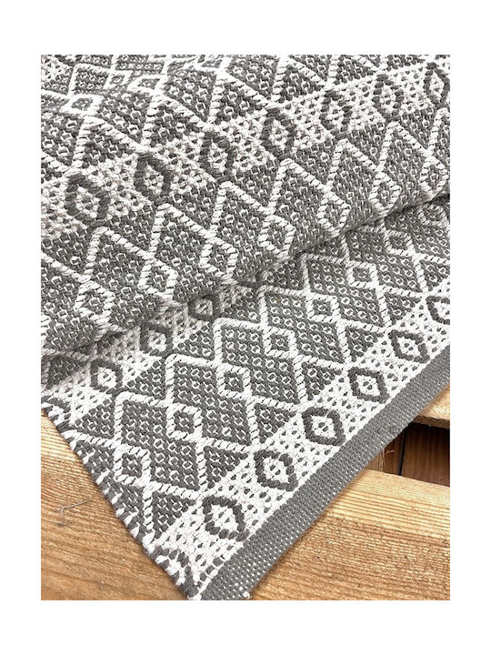 Koulis Carpets Summer Cotton Bedroom Rugs Set Beige 0018-00003-070 3pcs