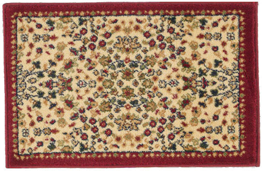 Isexan Set Klassiker Schlafzimmer-Teppichsets Synthetisch,Polyester/Cotton/Leather Burgundisch 19-3TEM-1907 3Stück