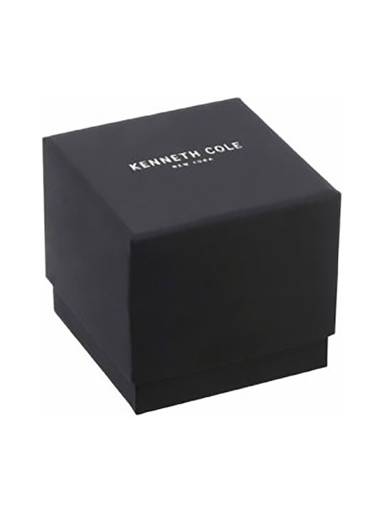 Kenneth Cole LADIES CRYSTALS Watch with Black Metal Bracelet