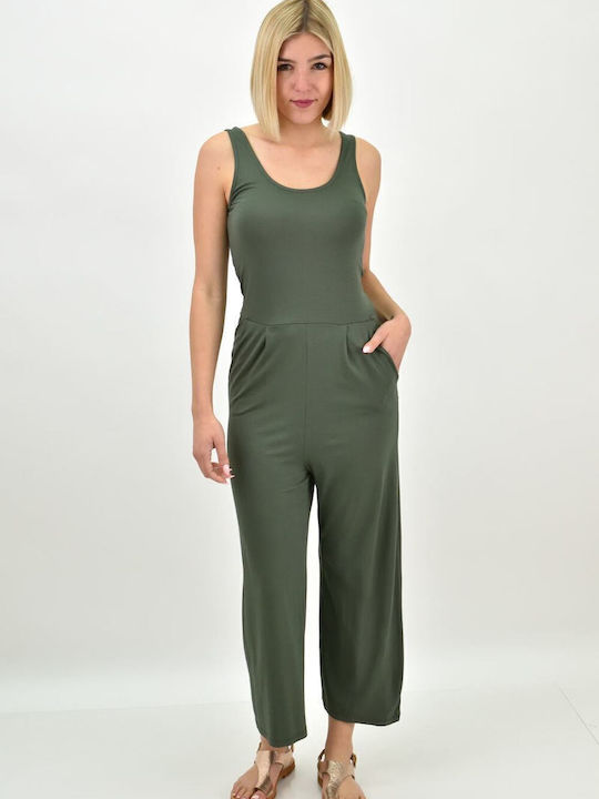 Women's One-piece Suit Khaki
