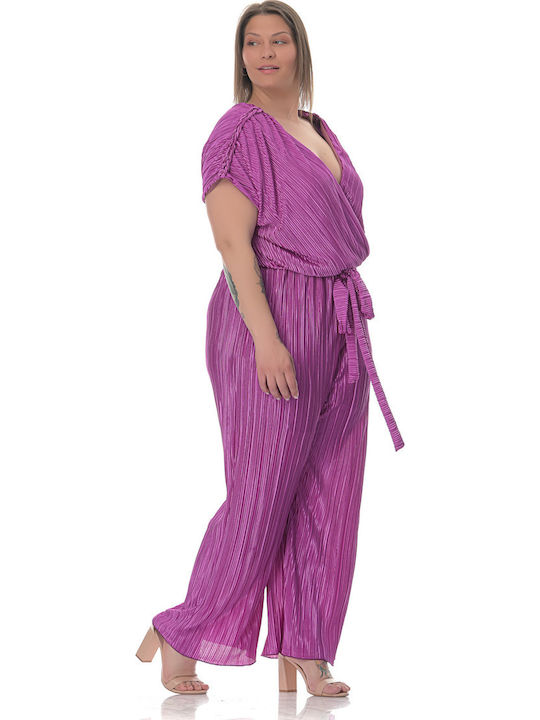 Women's One-piece Suit Purple
