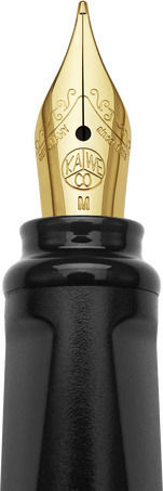 Moleskine Replacement Nib Medium 1mm Black made of Plastic with Black Ink and with 1 Replacement Nibs