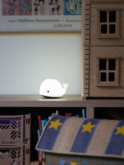 Filibabba Nursery Night Light LED Christian Whale