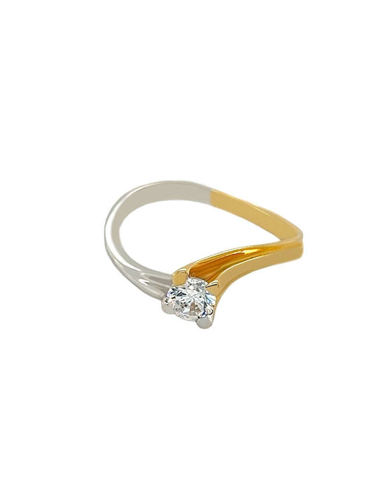 Xryseio Single Stone from Gold 14K