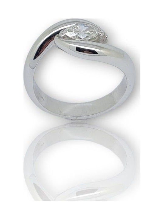 Mentzos Single Stone with Diamond
