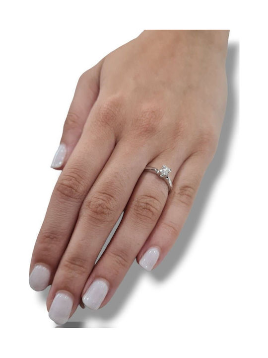 Mentzos Single Stone with Diamond