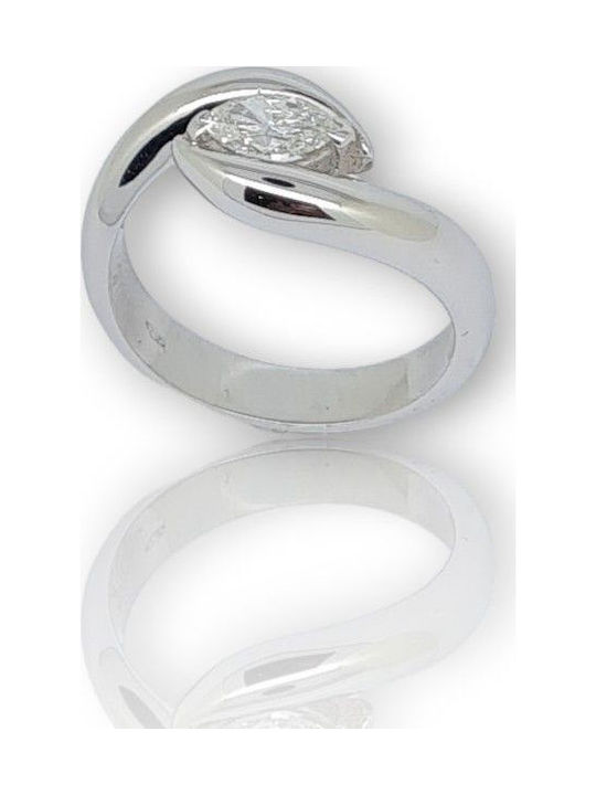 Mentzos Single Stone with Diamond