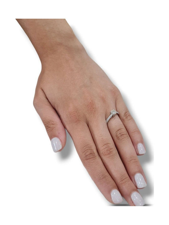 Mentzos Single Stone with Diamond