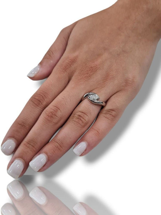 Mentzos Single Stone with Diamond