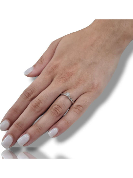 Mentzos Single Stone with Diamond