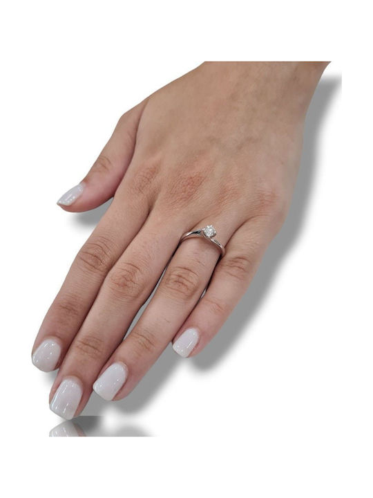 Mentzos Single Stone with Diamond