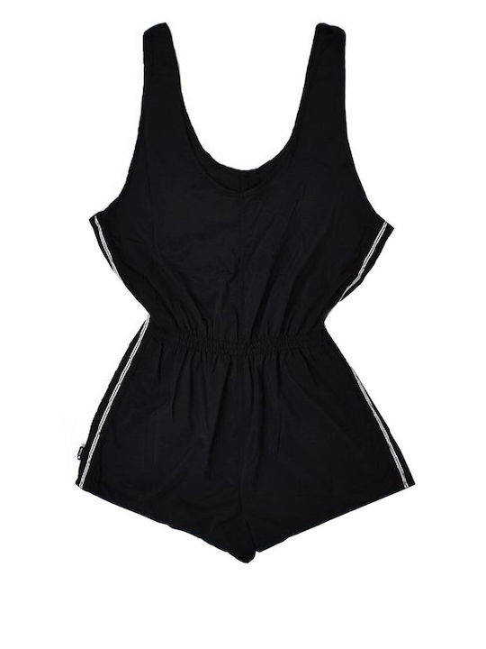 Hurley Women's Sleeveless One-piece Shorts Black