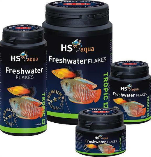 HS Aqua Tropical Fish Food Flakes with Spirulina 100ml